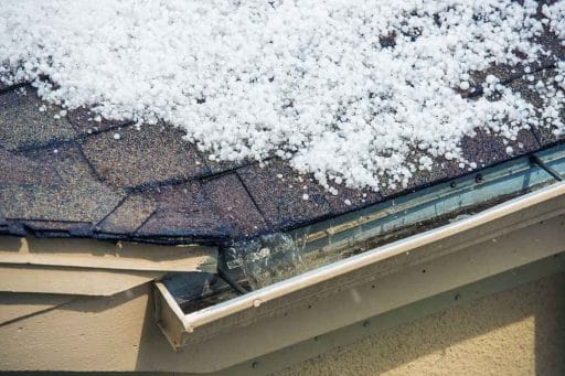 spring roof problems, melting snow, Denver